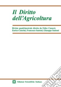 Il diritto dell'agricoltura (2022). Vol. 2 libro