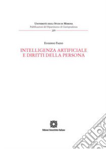 Intelligenza artificiale e diritti della persona libro di Fazio Eugenio