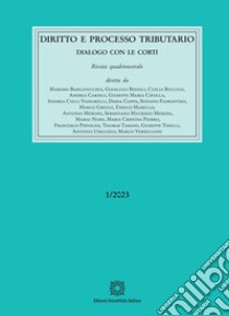 Diritto e processo tributario (2023). Vol. 1 libro