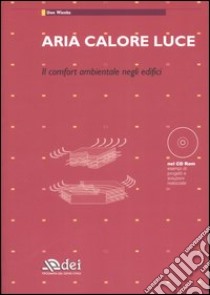 Aria calore luce. Il comfort ambientale negli edifici. Con CD-ROM libro di Wienke Uwe