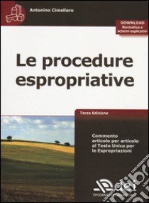 Le procedure espropriative libro di Cimellaro Antonino