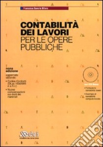 Contabilità dei lavori per le opere pubbliche libro di Bifano Francesco S.