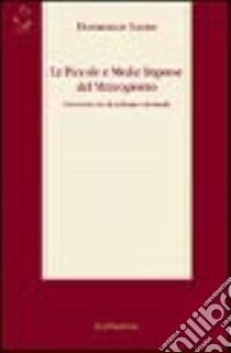 Le piccole e medie imprese del Mezzogiorno libro di Sarno Domenico