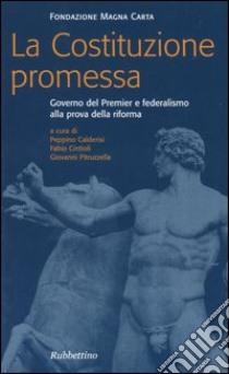 La costituzione promessa. Governo del premier e federalismo alla prova della riforma libro di Calderisi P. (cur.); Cintioli F. (cur.); Pitruzzella G. (cur.)