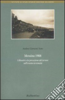 Messina 1908. I disastri e la percezione del terrore nell'evento terremoto libro di Noto Andrea Giovanni