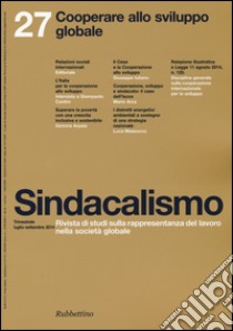 Sindacalismo (2014). Vol. 27 libro