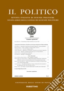 Il politico. Rivista italiana di scienze politiche (2017). Vol. 1 libro