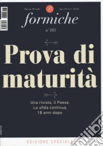 Formiche (2022). Vol. 183 libro