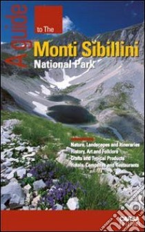 A guide to the monti Sibillini national park libro