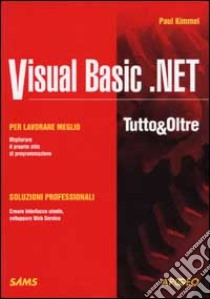 Visual Basic.Net libro di Kimmel Paul