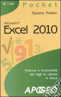 Excel 2010 libro di Rubini Saverio