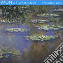 Monet waterlilies. Calendario 2005 libro