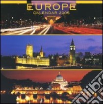 Europe. Calendario 2005 libro