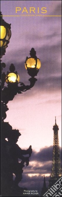 Paris. Calendario 2005 lungo libro