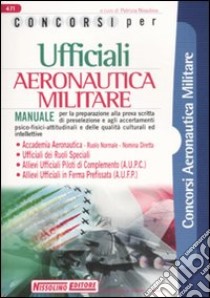 Concorsi per ufficiali aeronautica militare libro