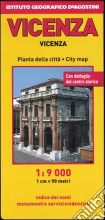 Vicenza 1:9.000. Ediz. multilingue libro