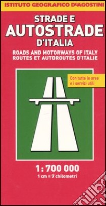 Autostrade d'Italia 1:700.000 libro