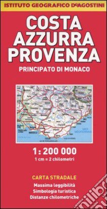 Costa Azzurra, Provenza 1:200.000 libro