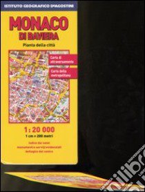 Monaco di Baviera 1:20.000. Francoforte 1:16.000 libro