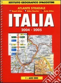 Atlante stradale Italia 1:600.000 2004-2005 libro