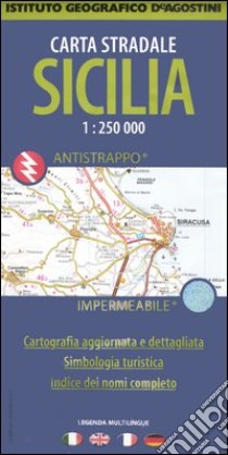 Sicilia 1:250.000 libro