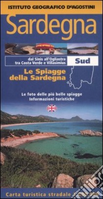 Sardegna. Sud 1:200.000. Le spiagge della Sardegna. Ediz. italiana e inglese libro