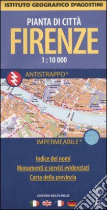 Firenze 1:10.000 libro