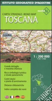 Toscana 1:200.000 libro