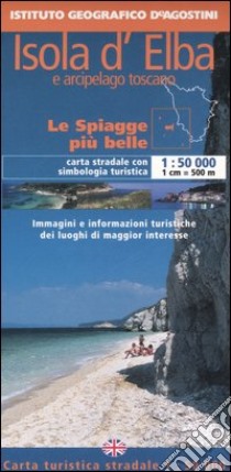 Elba e arcipelago toscano 1:50 000. Con guida turistica. Ediz. italiana e inglese libro