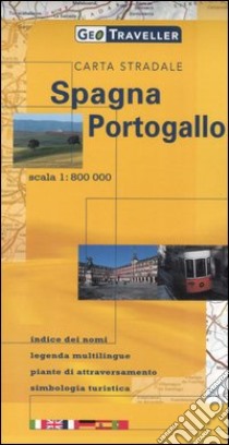 Spagna, Portogallo. Carta stradale 1:800.000 libro