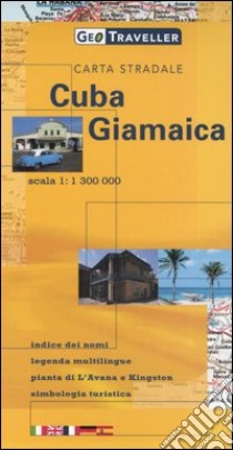 Cuba, Giamaica. Carta stradale 1:1.300.000 libro