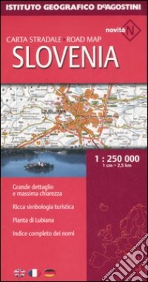 Slovenia 1:250.000 libro