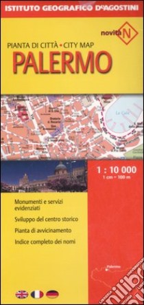 Palermo 1:10.000. Ediz. multilingue libro