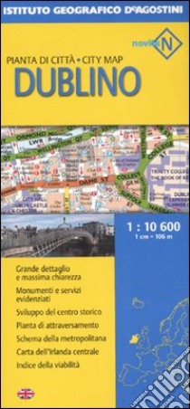 Dublino. Pianta di città. 1: 10.600 libro