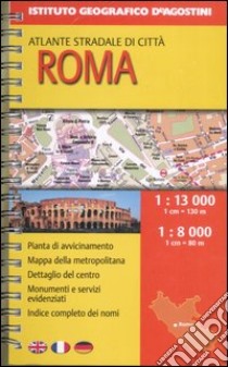 Roma 1:13.000. Ediz. multilingue libro