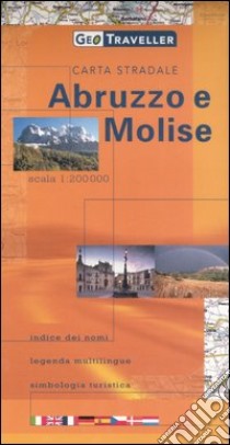 Abruzzo e Molise. Carta stradale 1:200.000 libro