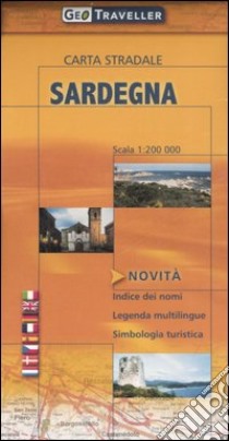 Sardegna. Carta stradale 1:200.000 libro