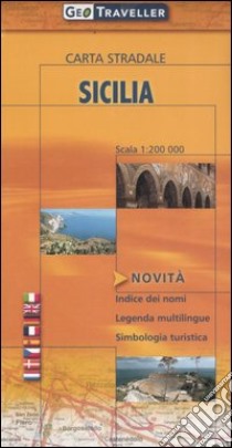 Sicilia. Carta stradale 1:200.000 libro