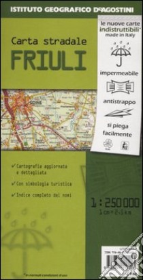 Friuli 1:250.000 libro