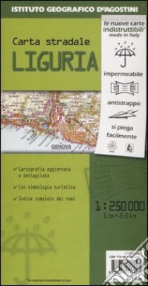 Liguria 1:250.000 libro