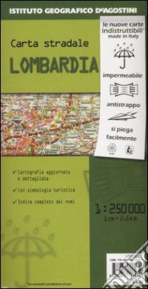 Lombardia 1:250.000 libro