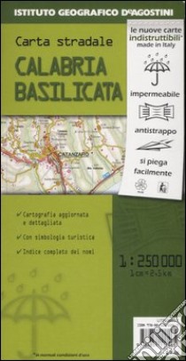 Calabria; Basilicata 1:250.000 libro