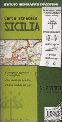 Sicilia 1:250.000 libro