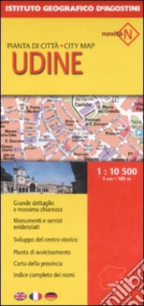 Udine 1:10.500 libro