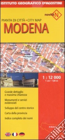 Modena 1:12.000 libro