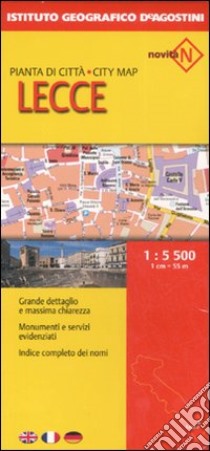 Lecce 1:5.500 libro