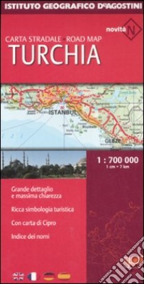 Turchia 1:700.000 libro