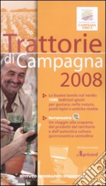 Trattorie di campagna 2008 libro