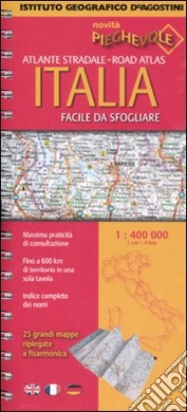 Atlante stradale Italia 1:400.000 libro