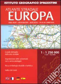 Atlante stradale Europa 1:1 250 000 libro